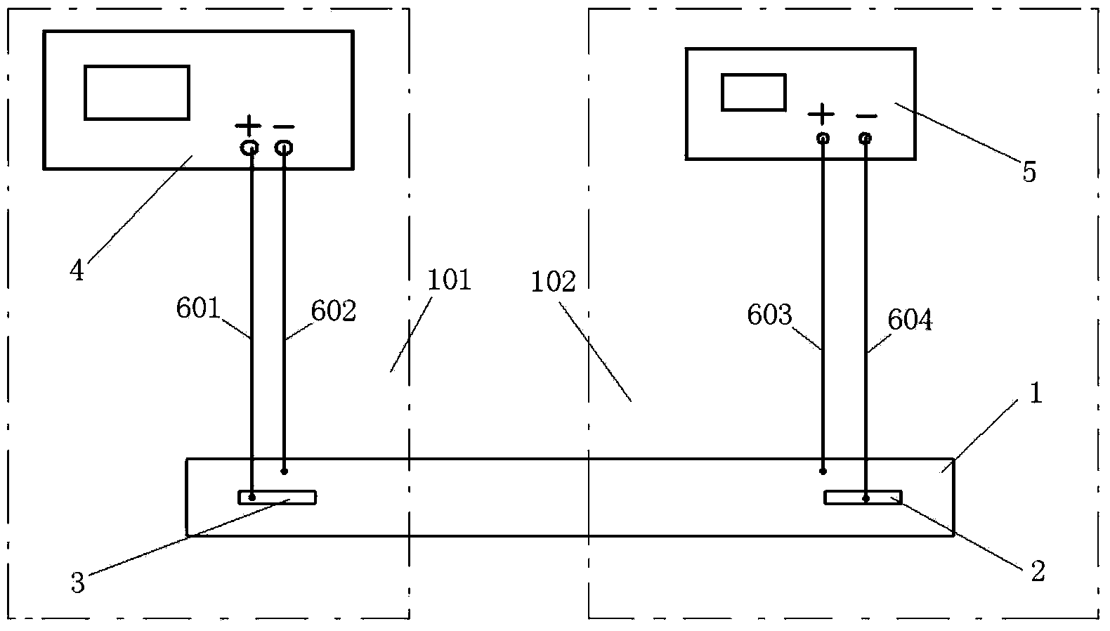 Novel beam vibrating frequency recognition system and method