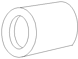 Rolling and sliding bearing with outer ring as sleeve