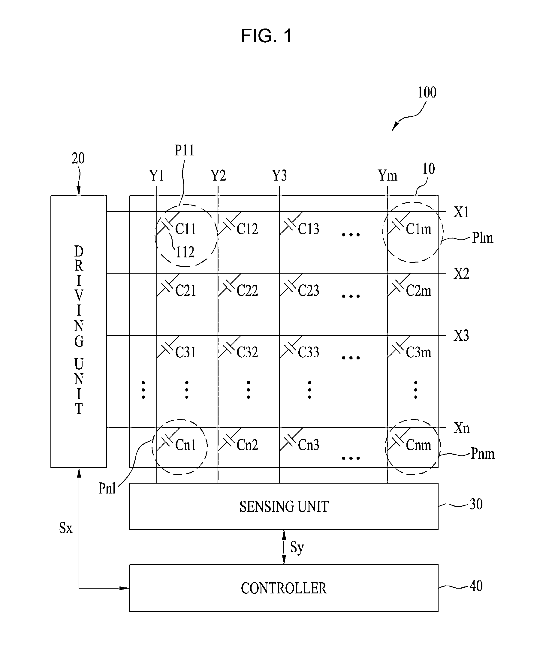 Method of driving touch panel