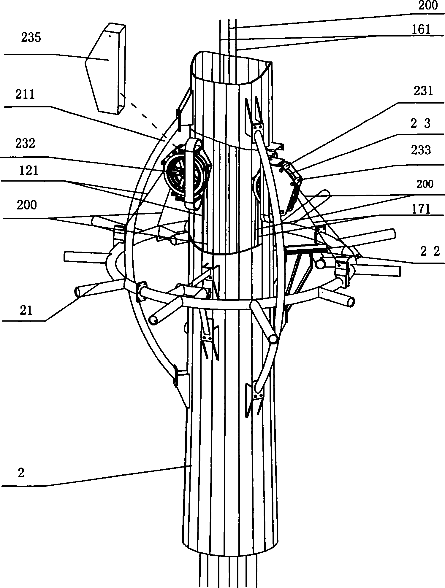 Double lifting system