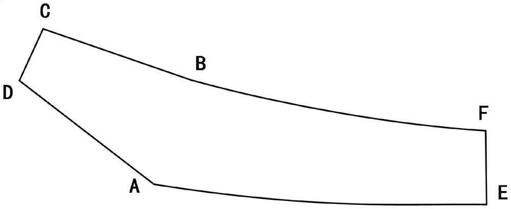 Sweepforward front edge type side plate structure matched with binary supersonic air inlet channel