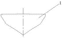 Sliding hydrofoil boat for preventing sliding surface from splashing