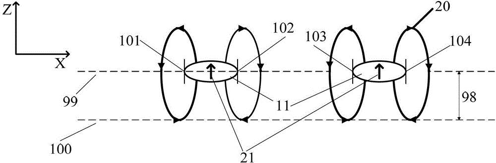 Magnetic resistance imaging sensor array