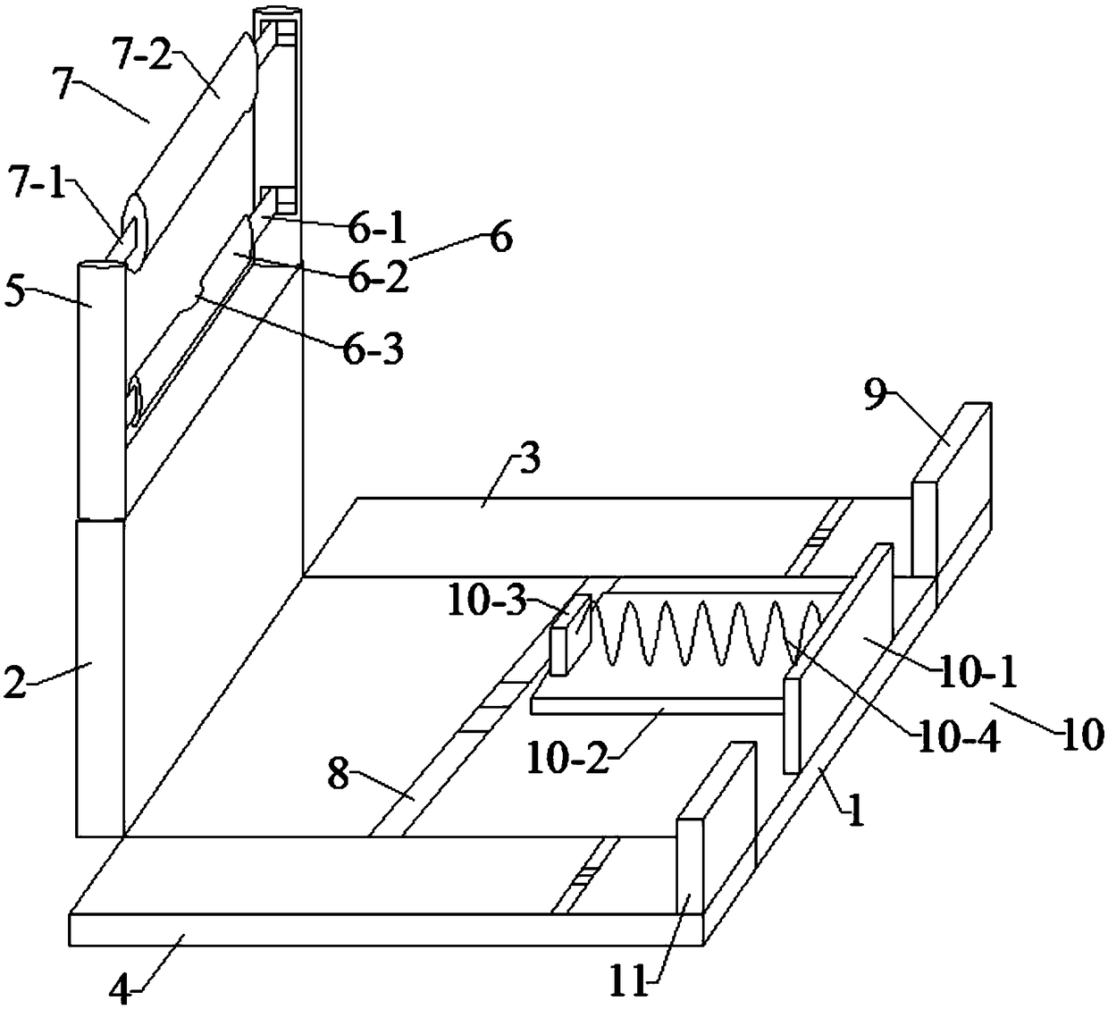 Aerobics flexibility training aiding device