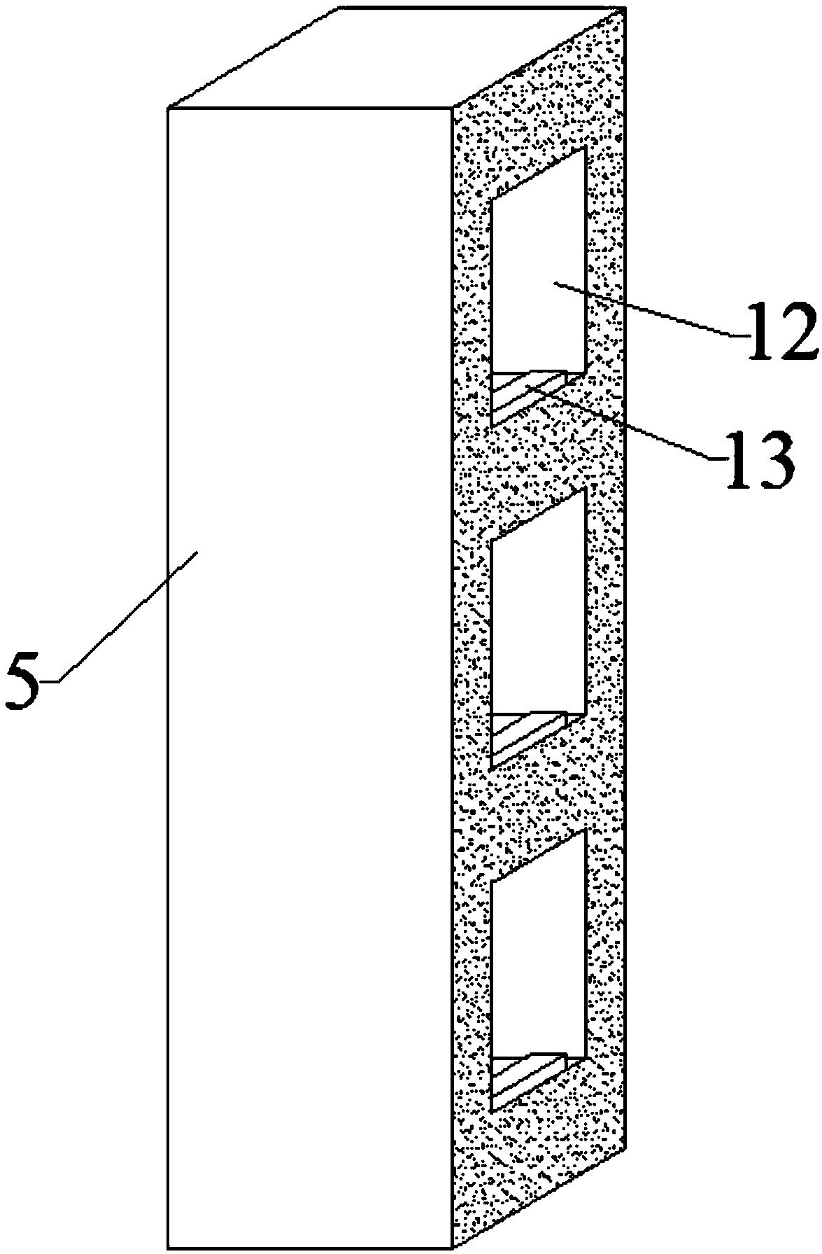 Aerobics flexibility training aiding device