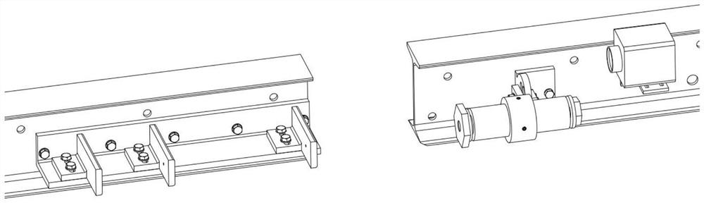 A laser docking monitoring device for auxiliary platform docking system