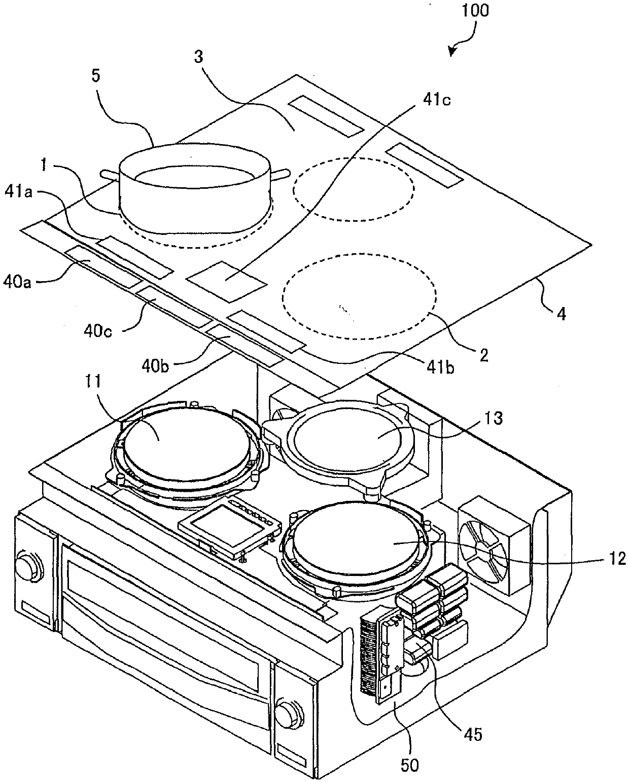 Heating and cooking system, induction heating cooker, and electric apparatus