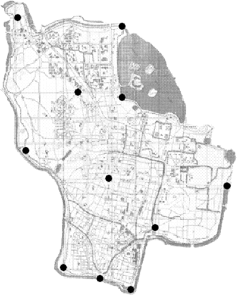 Method for digital restoration of urban spatial pattern