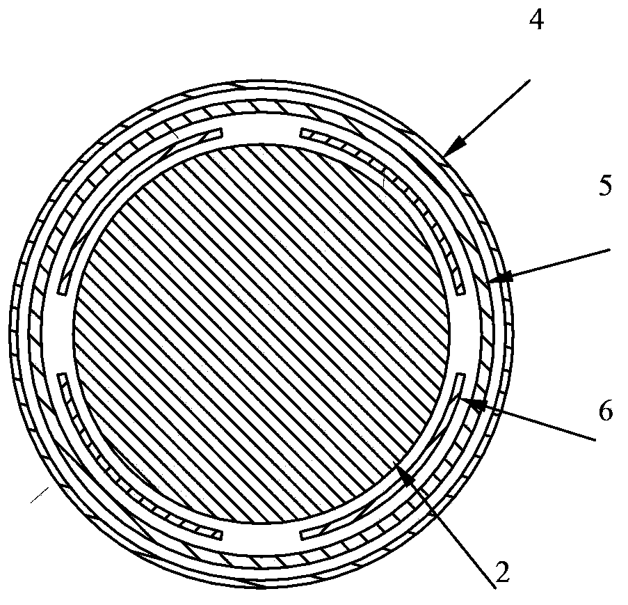 Detection device and method of liquid viscosity coefficient based on ultrasonic guided wave