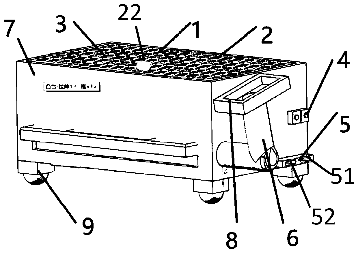 Machine tool pedal device