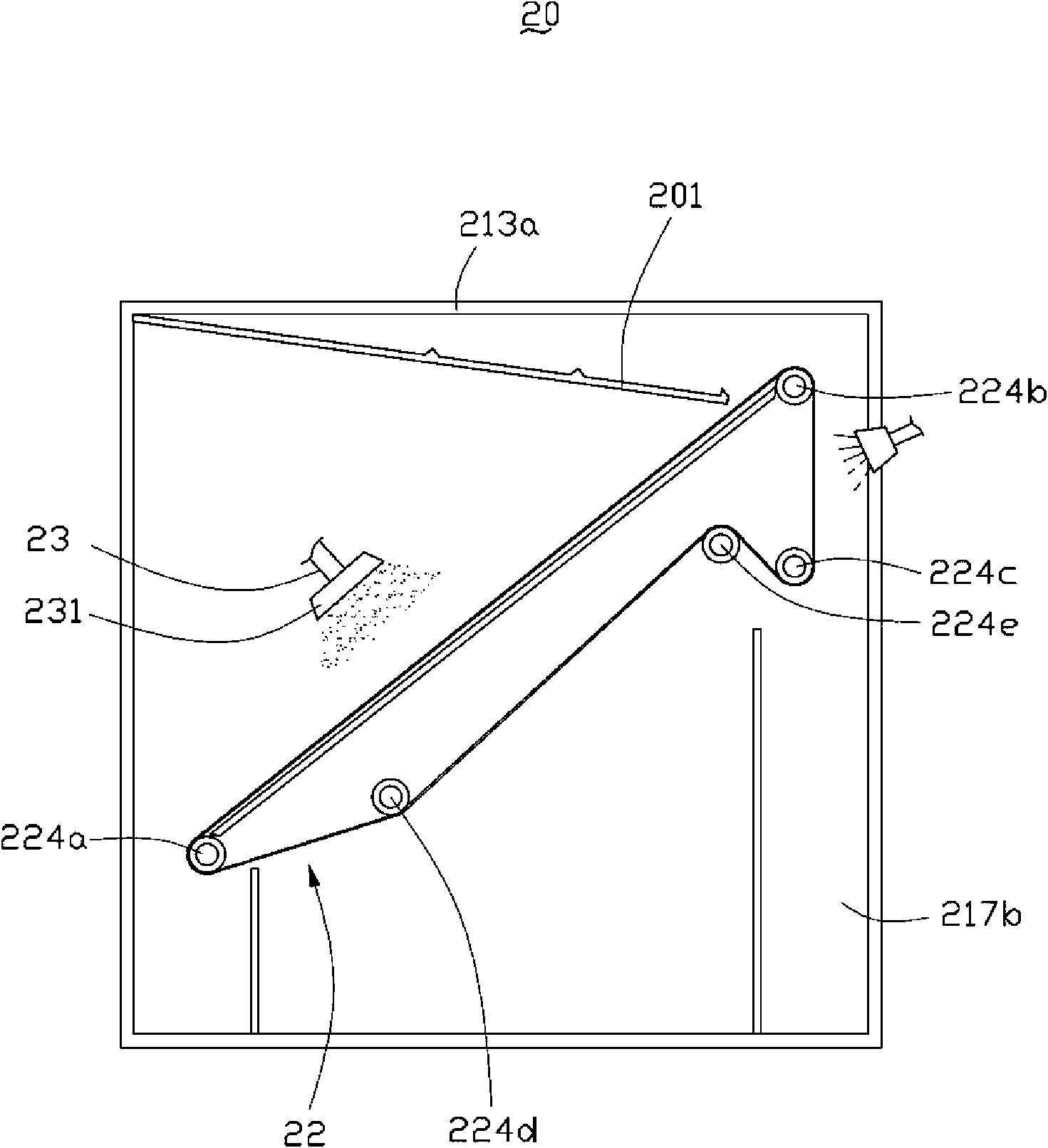 Waste liquor recovery device and method