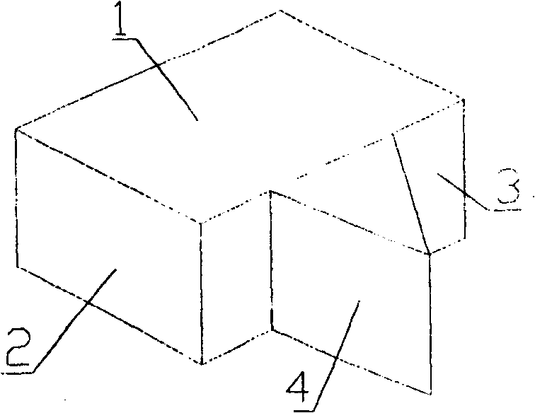 Dewave block for forming dewave wall and its formed wall