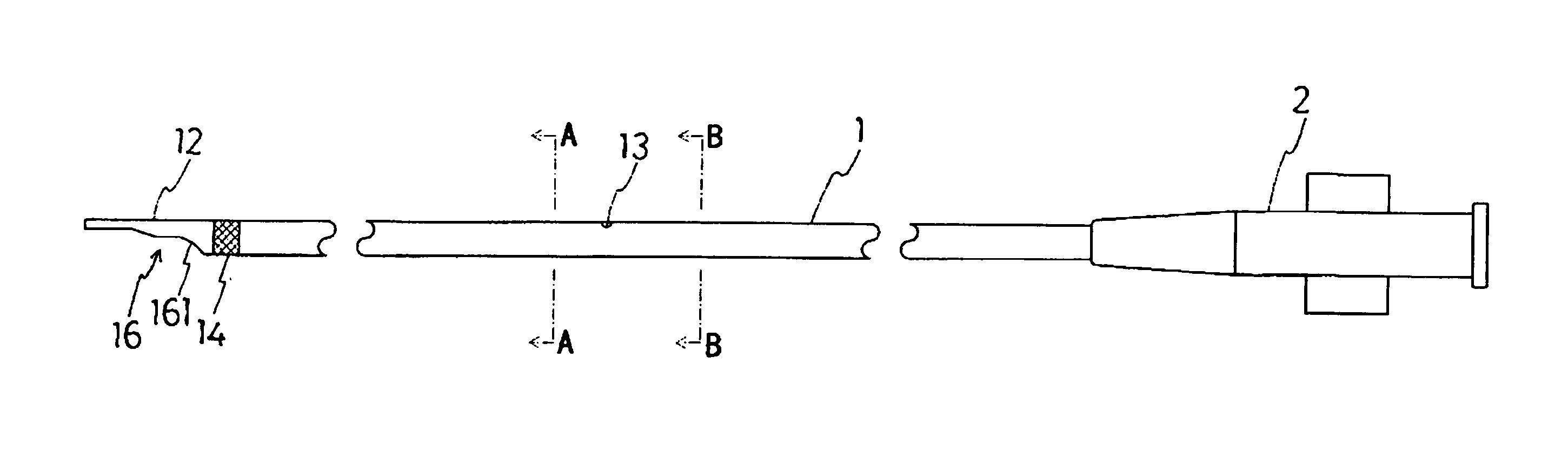 Thrombus suction catheter with improved suction and crossing