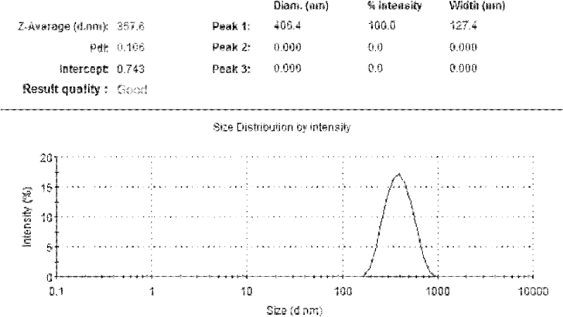 Nanometer preparation and preparation method thereof