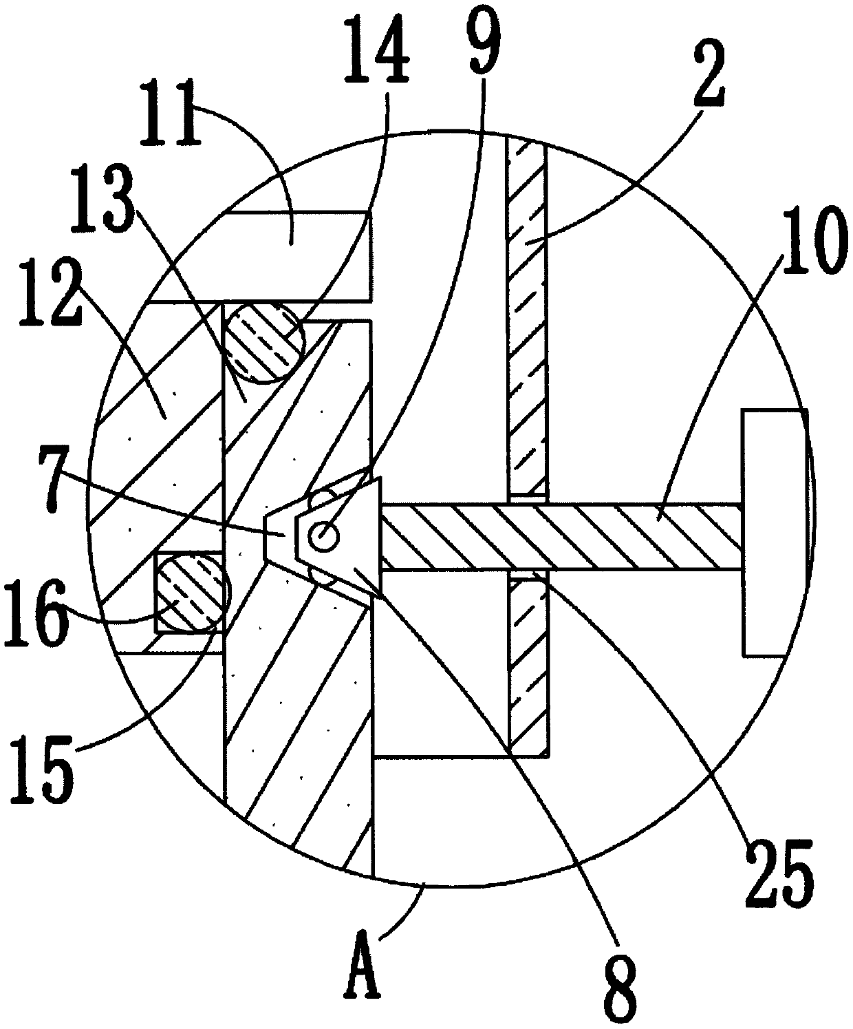 Explosion-proof device of vacuum heat insulation container