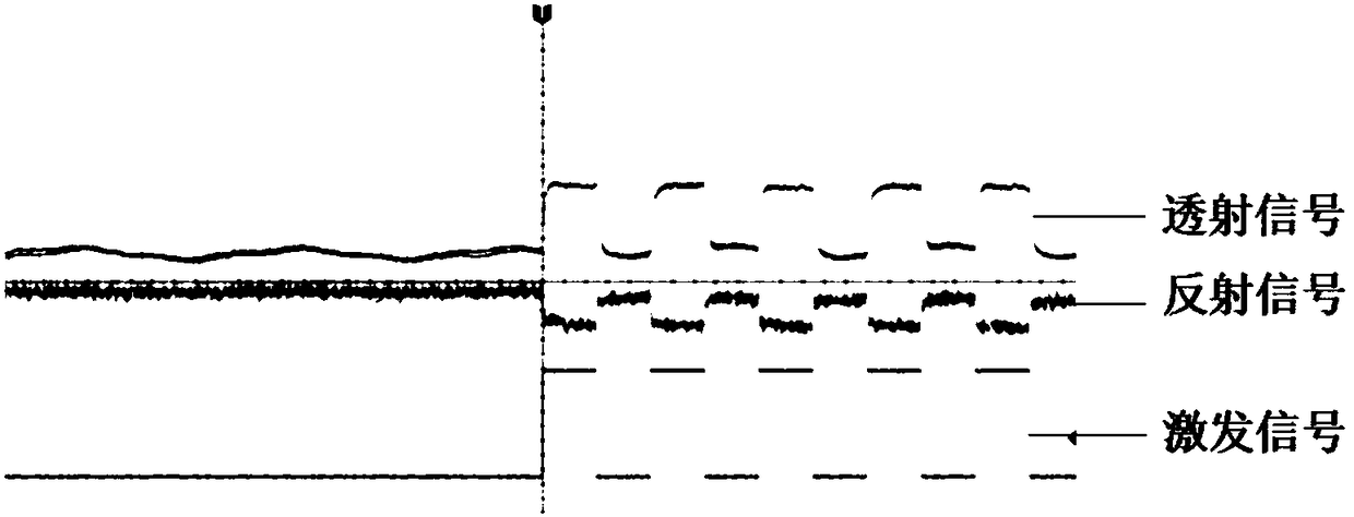 Super-resolution optical imaging method for forming small-hole probe based on double-beam transient trepanning