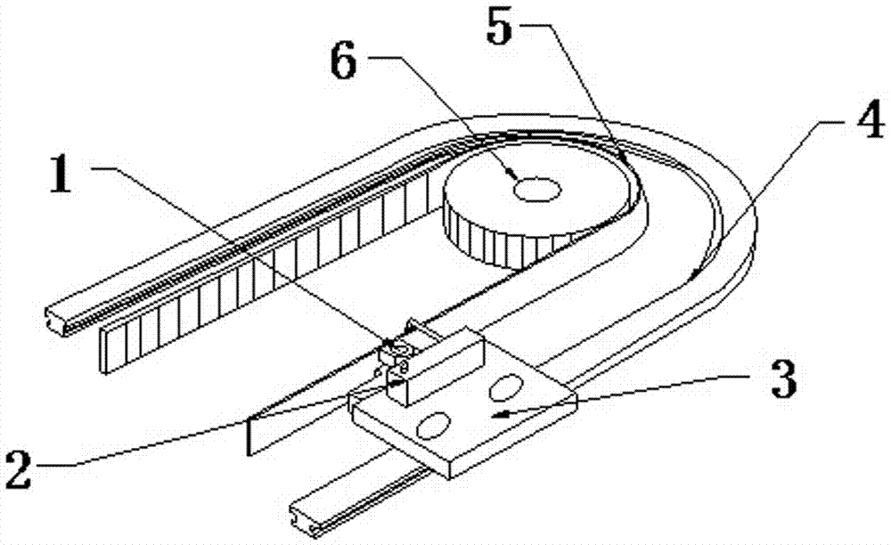 Intelligent machine tool with synchronous belt drive