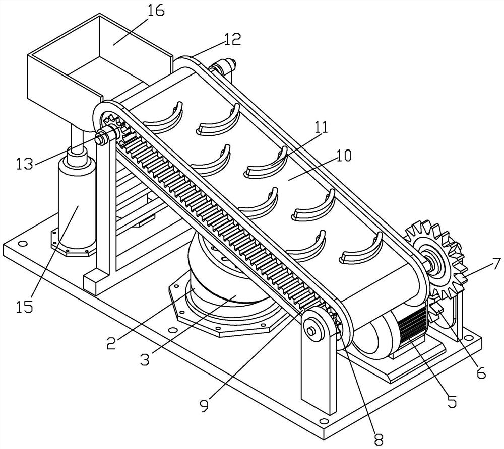 Non-standard automatic equipment for feeding