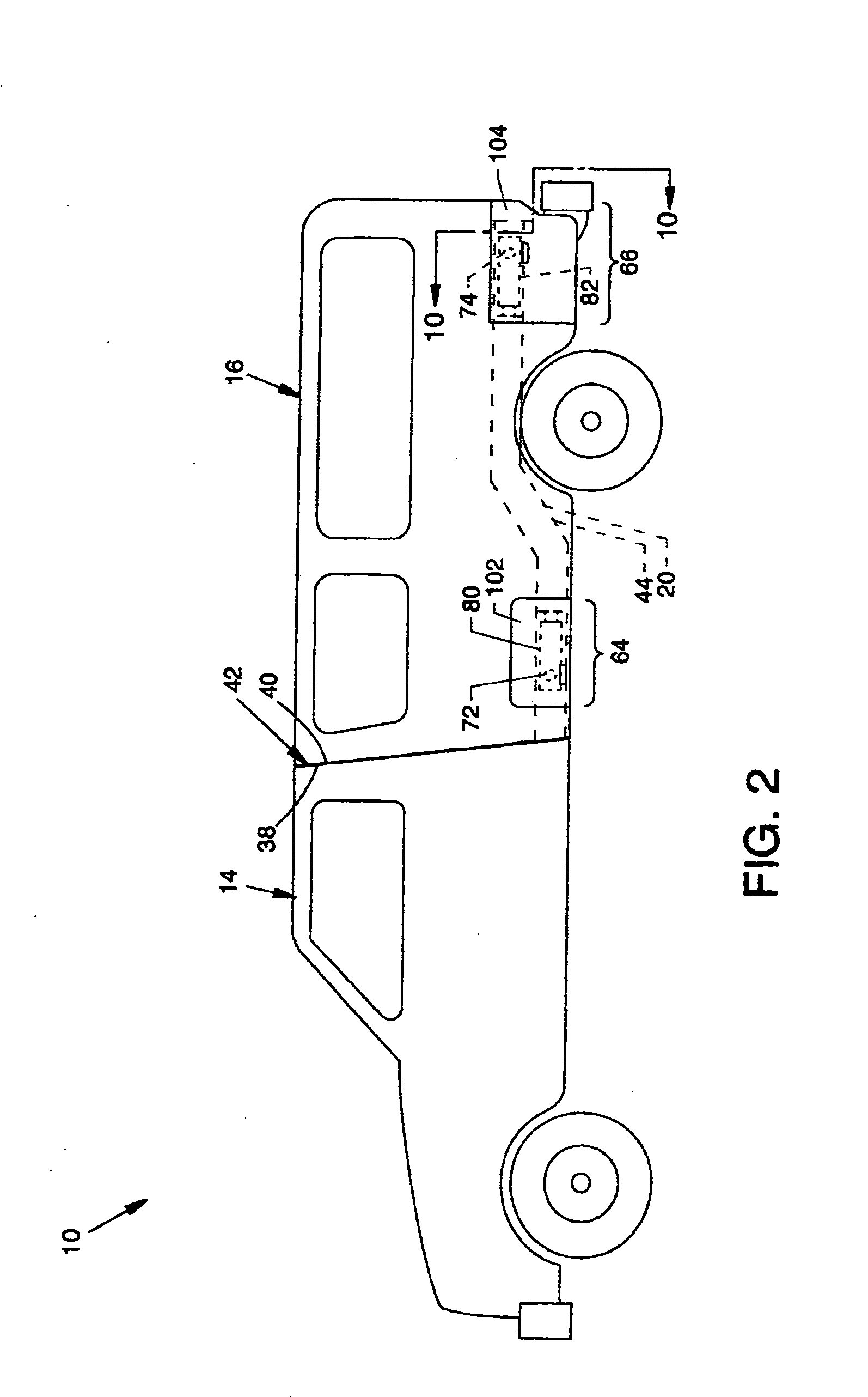 Quick changing rear module body vehicle