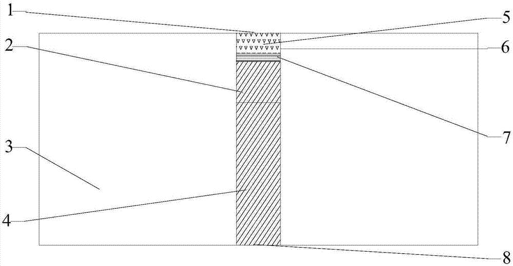 Leakproof structure for waterproof-layer expansion joints in cold-region high-speed railway trackless-track subgrade surface