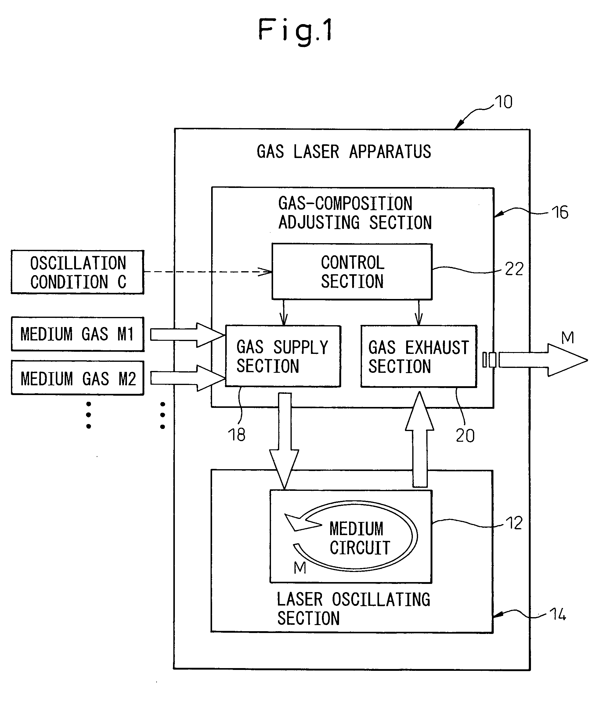 Gas laser apparatus