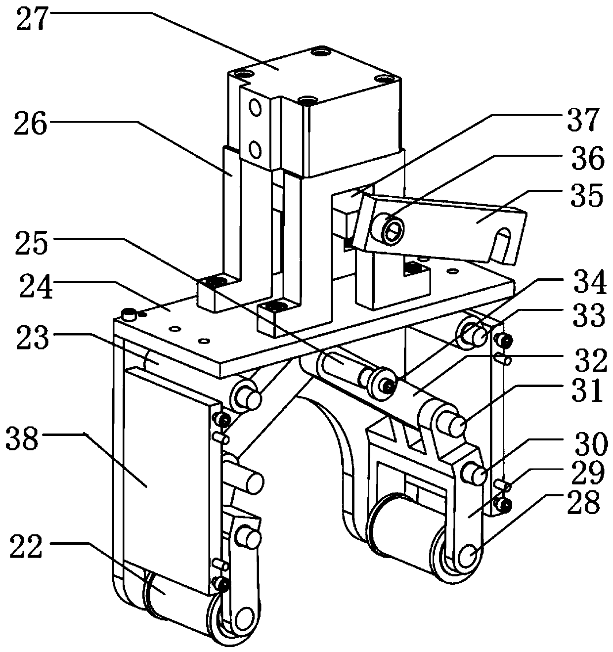 Method for polishing connecting rod arc face