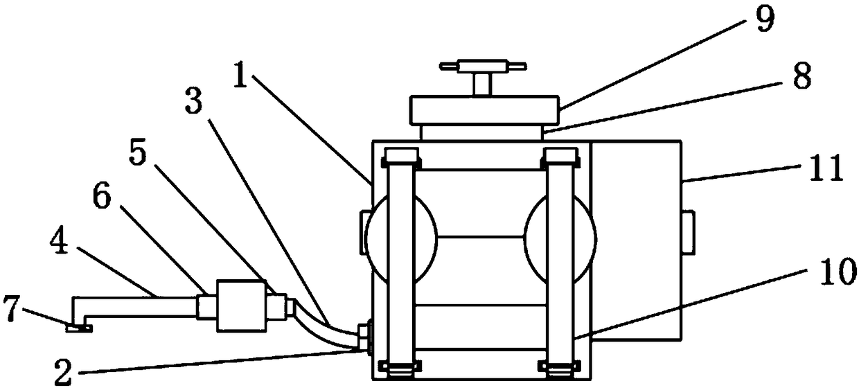 Insecticide spraying device