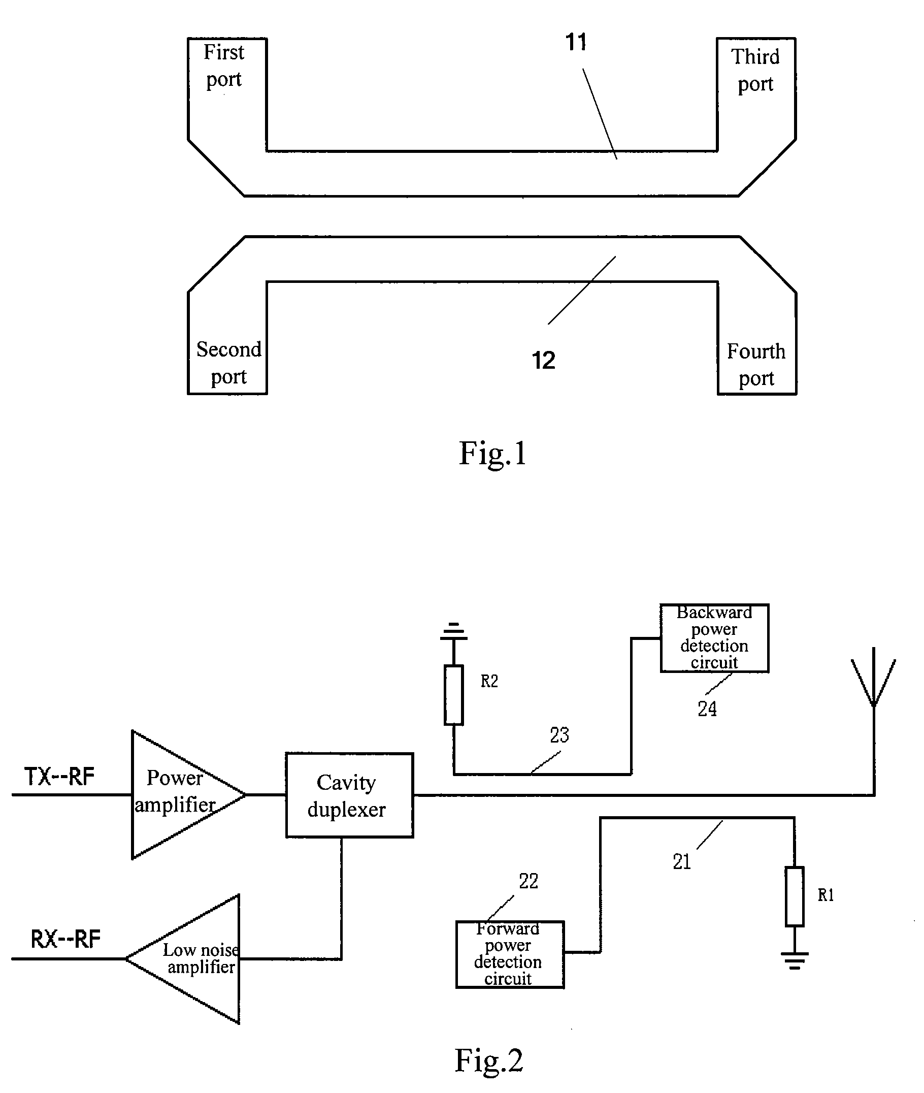 Directional coupler and a receiving or transmitting device