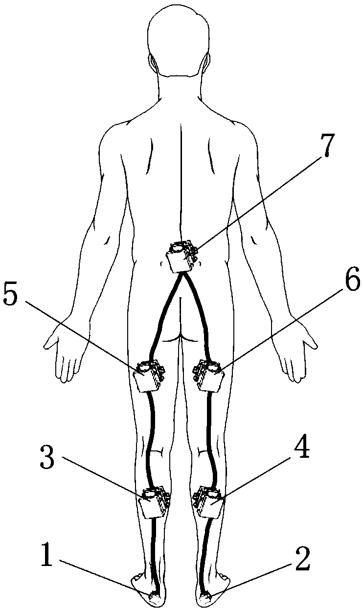 Abnormal gait recognition apparatus and abnormal gait recognition method