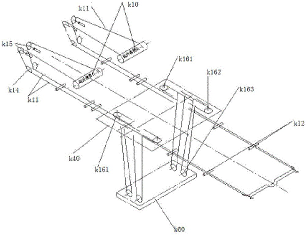 Double-trolley drive mechanism used for traversing type double-trolley quay crane