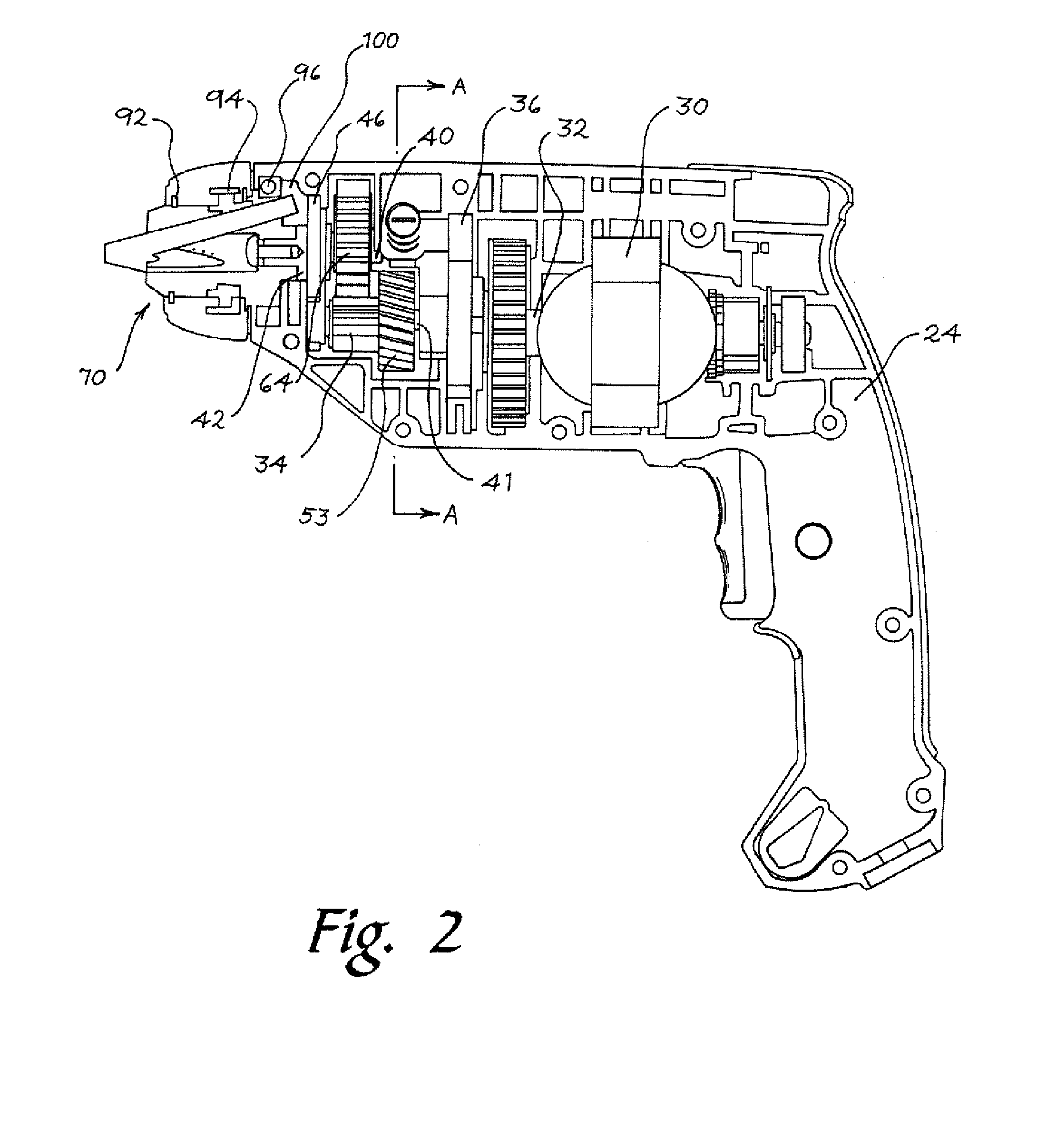 Multi-Speed Drill and Chuck Assembly