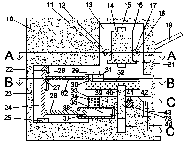 Solid waste breaking pressure machine