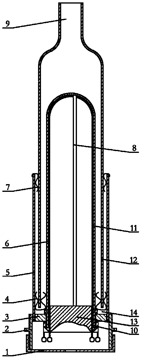 Safe electric heater provided with insulating sleeve for scale inhibition of heat exchange surface through guide circulation electric insulating