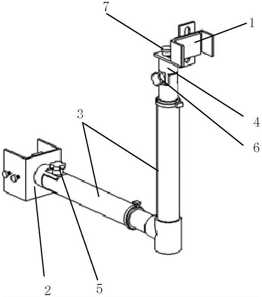 Mobile phone support for slit-lamp microscope