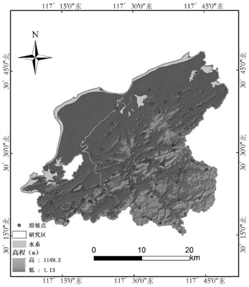 Landslide susceptibility evaluation method based on GBDT-LR and information amount model