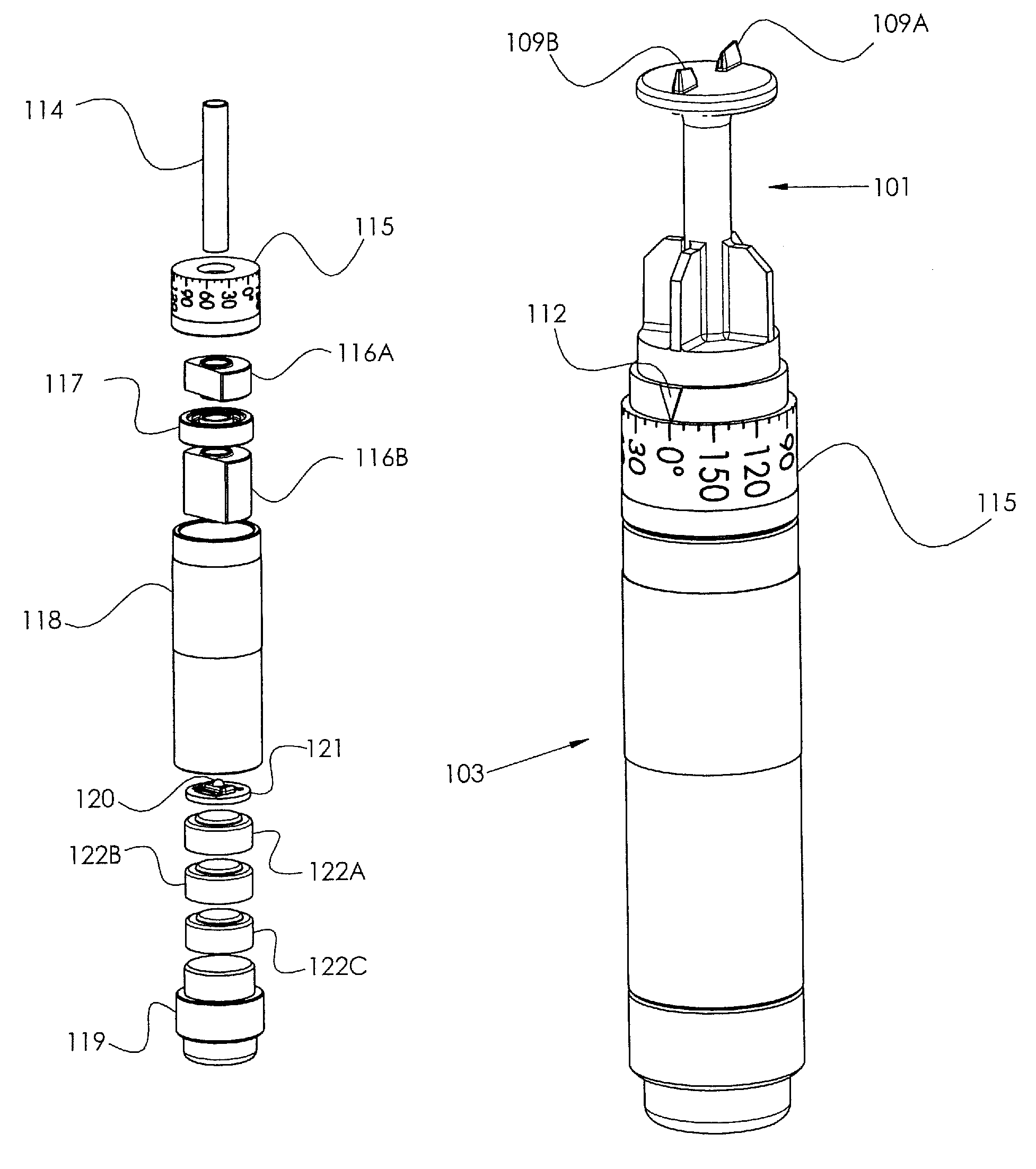 Eye marker device