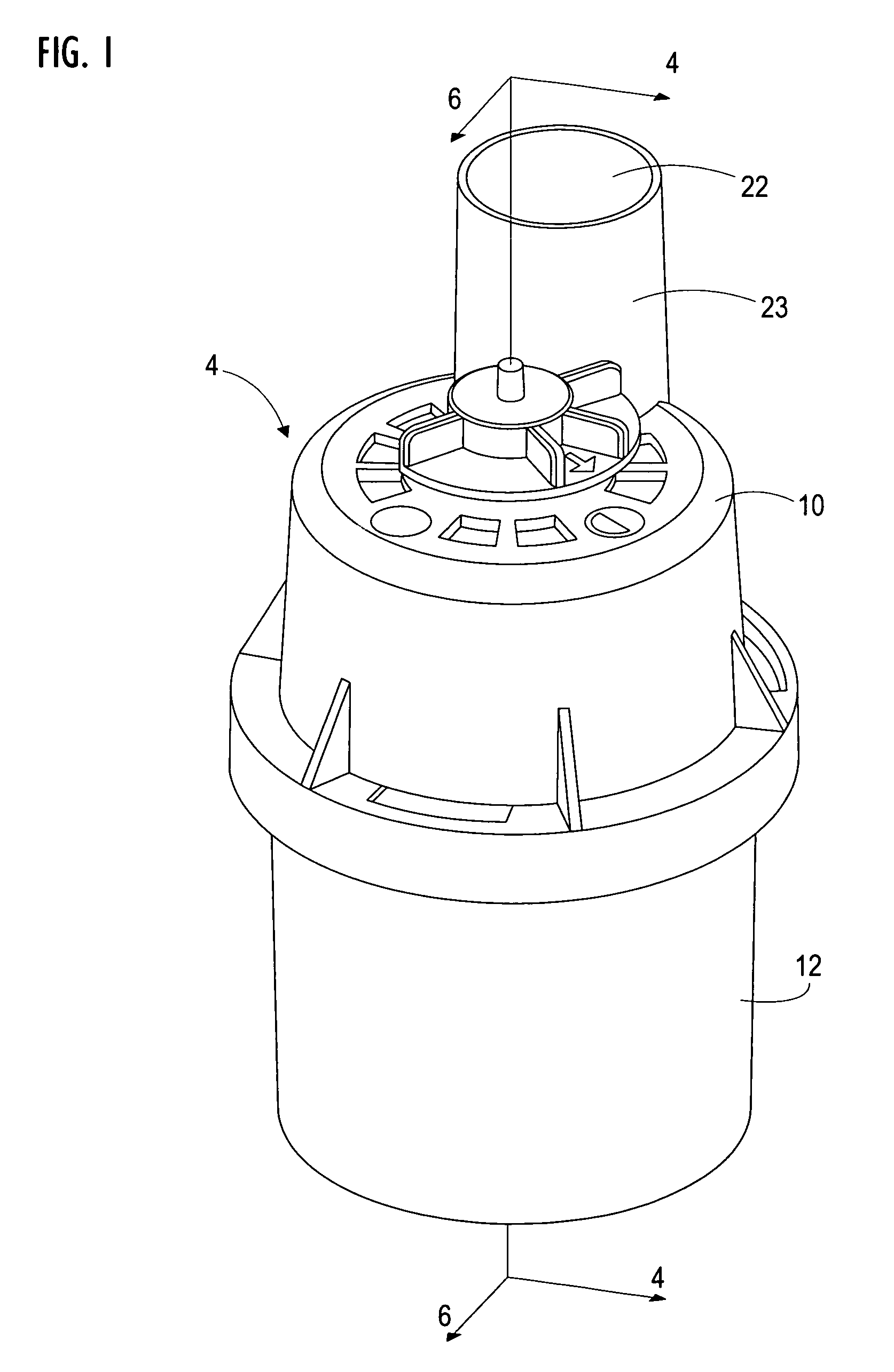 Inhalation actuated nebulizer with impingement shield