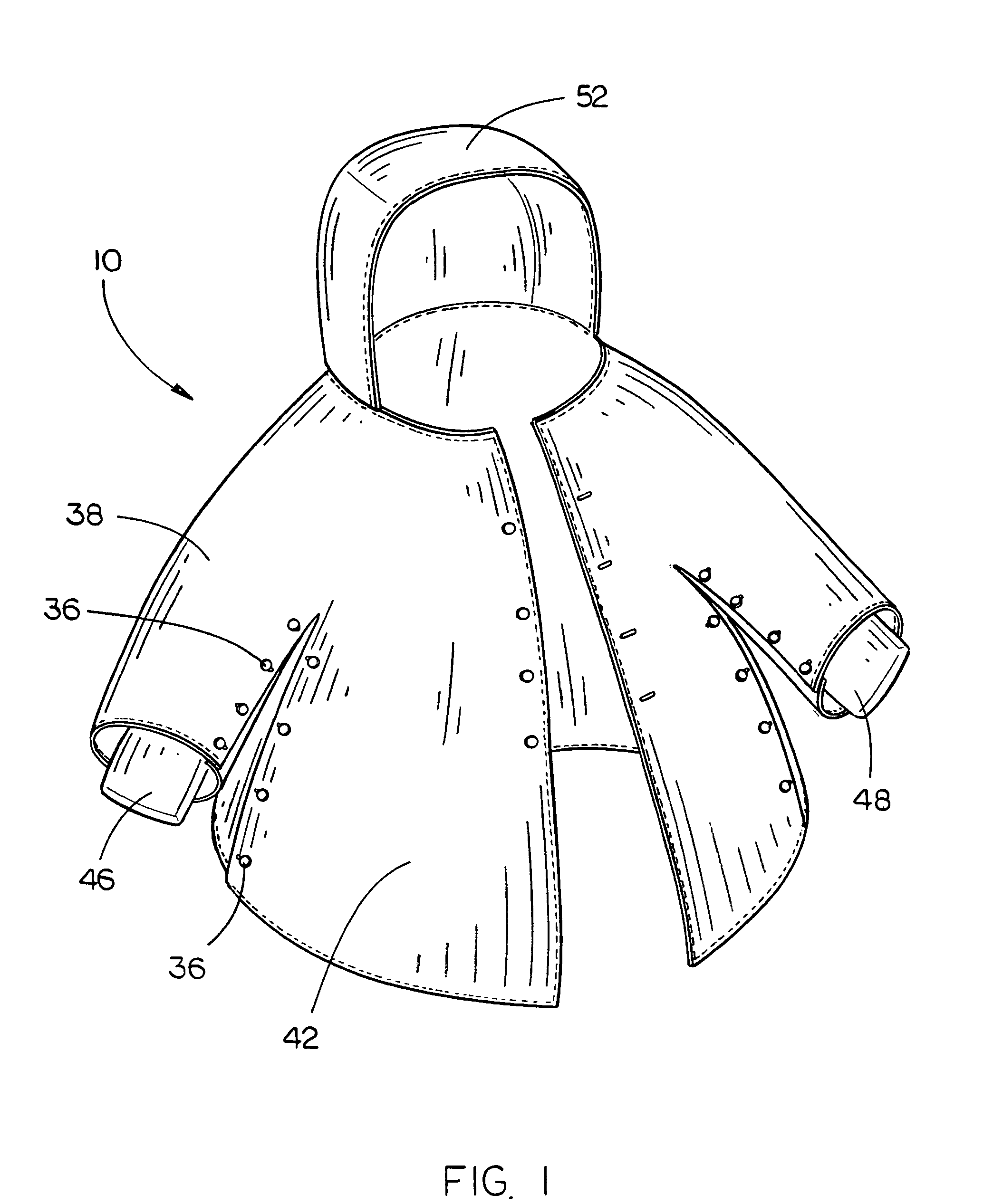 Child's cape coat