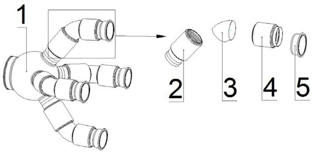 Digital assembling and manufacturing method for tailor-welded pipeline