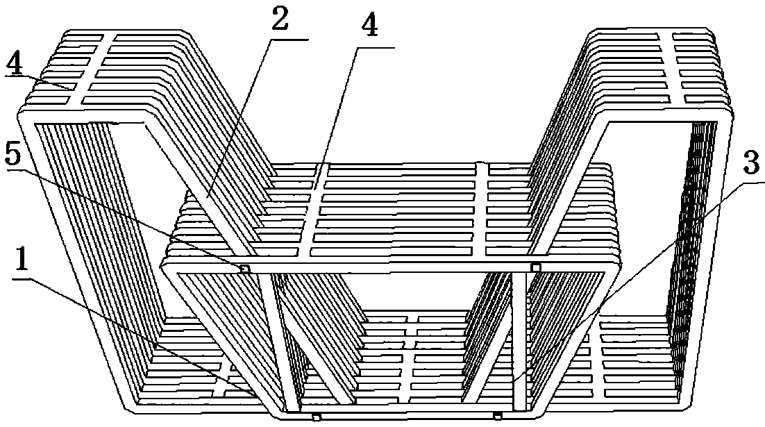 Novel modular combined seat