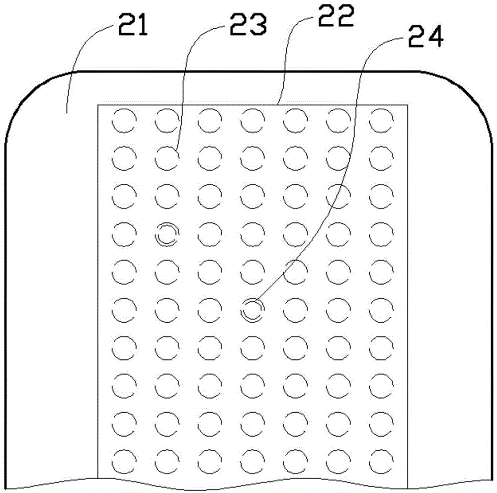 Massage backrest capable of pushing and pressing up and down