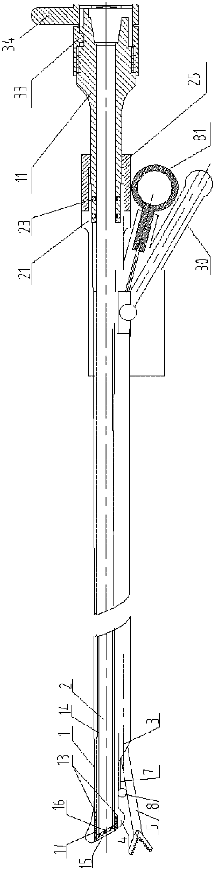 Disposable double-passage endoscope sheath