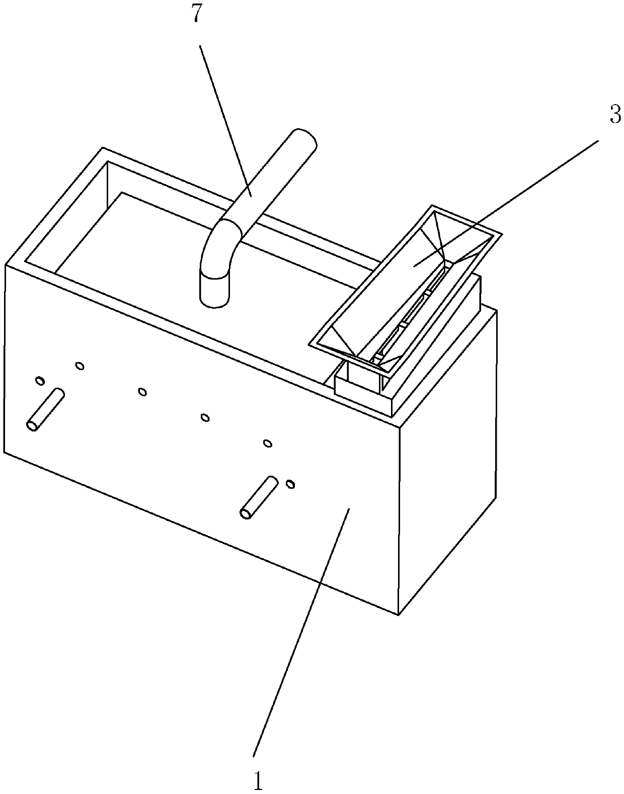 Efficient orange cleaning device