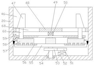 Packaging device for packaging paper cases in sequence