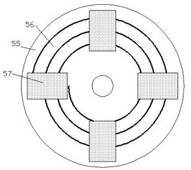 Packaging device for packaging paper cases in sequence