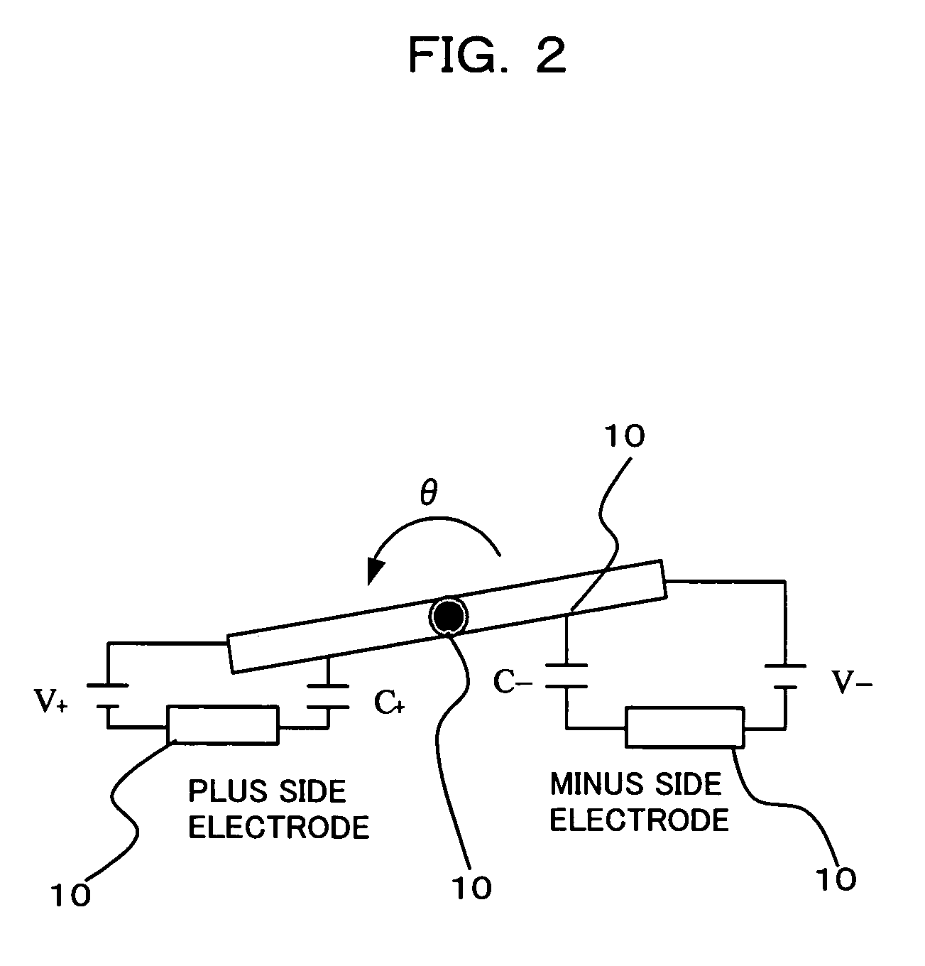 Tilt mirror controlling apparatus and method