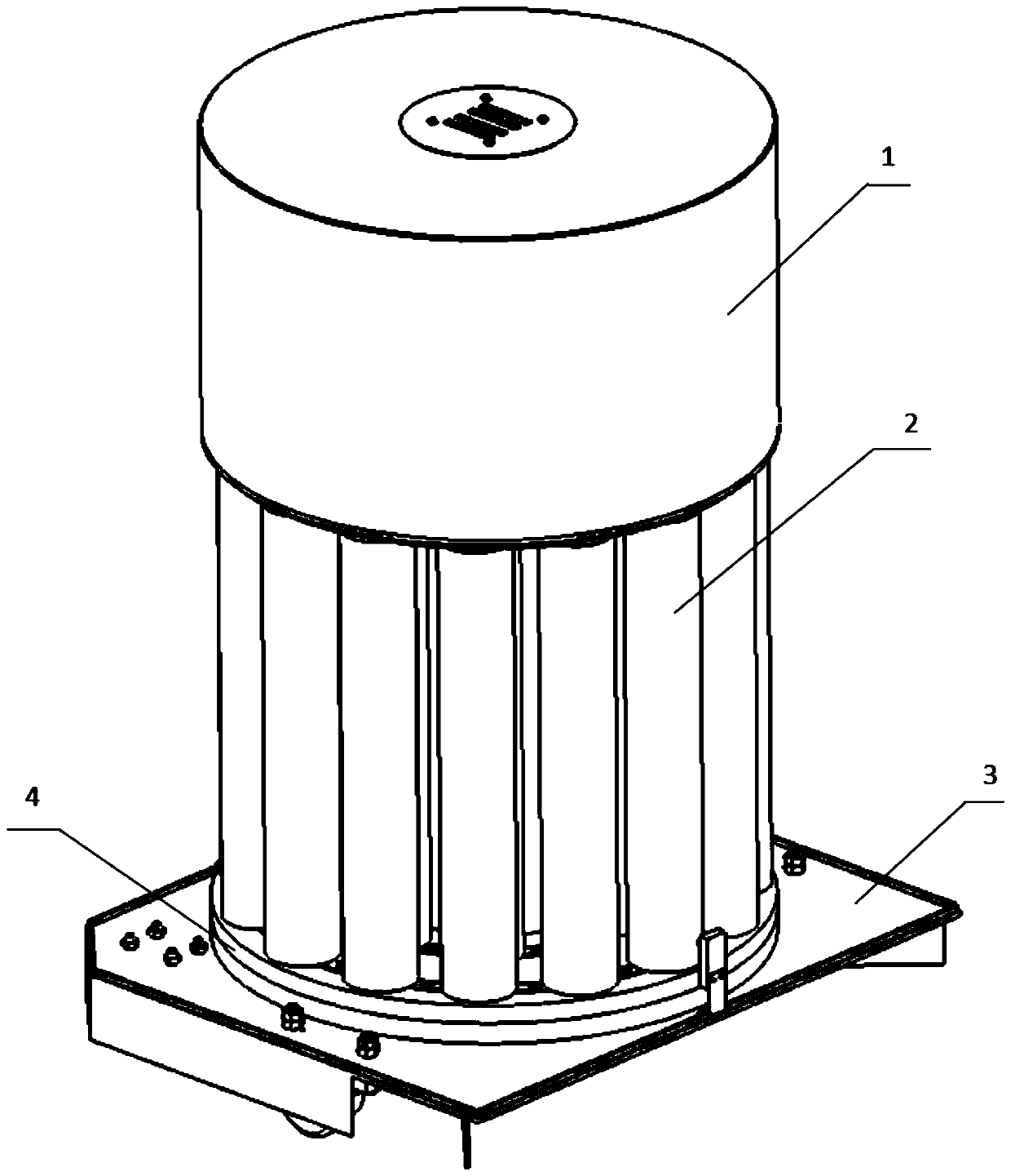 Badminton ball picking robot