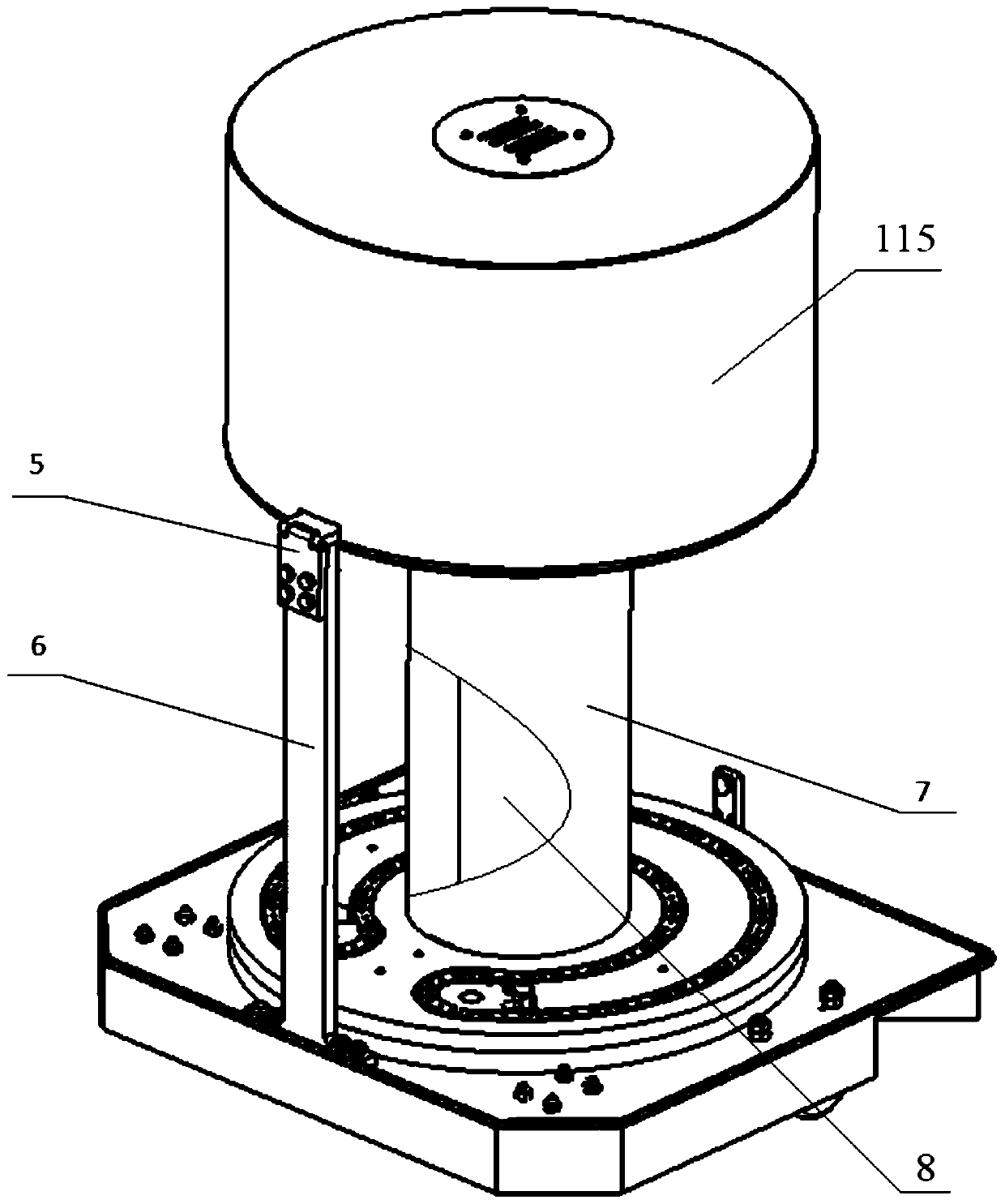 Badminton ball picking robot