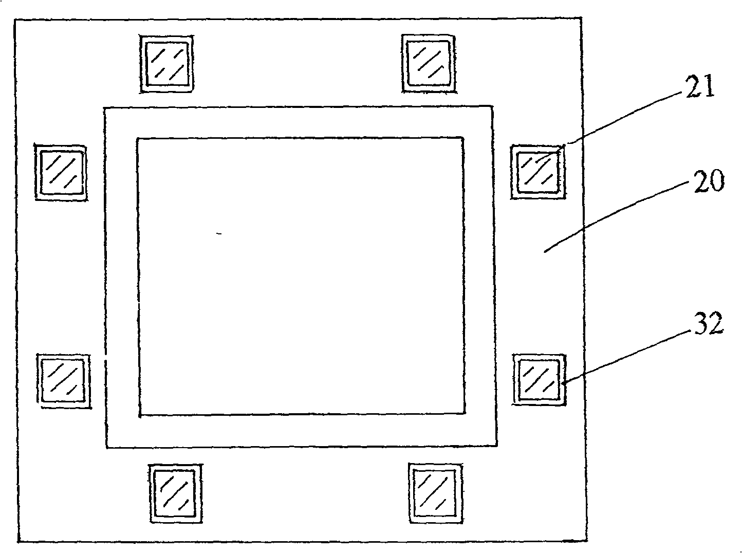 A light mosquito trapping and killing device of catch basin