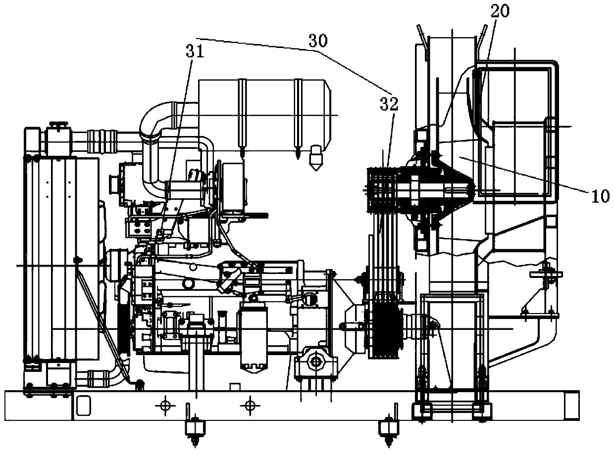 Garbage suction system and sweeper truck with same